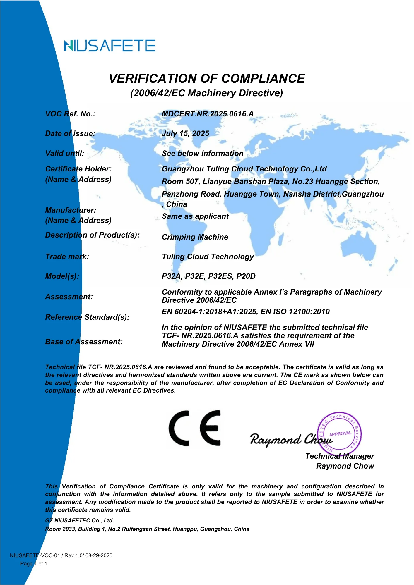 CE Certified