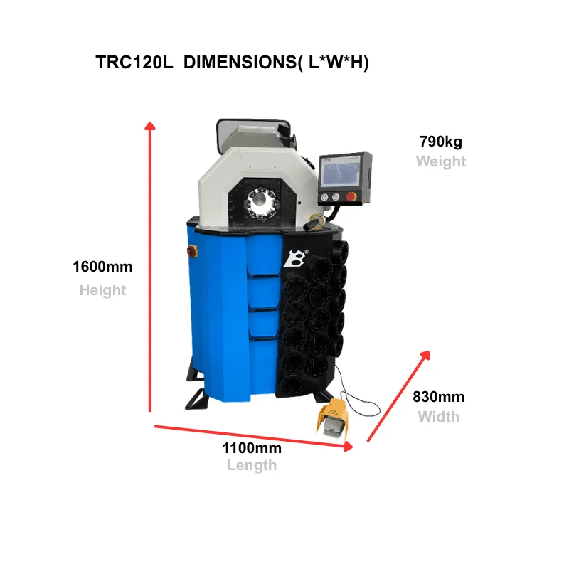 TRC-120L heavy duty hydraulic crimper