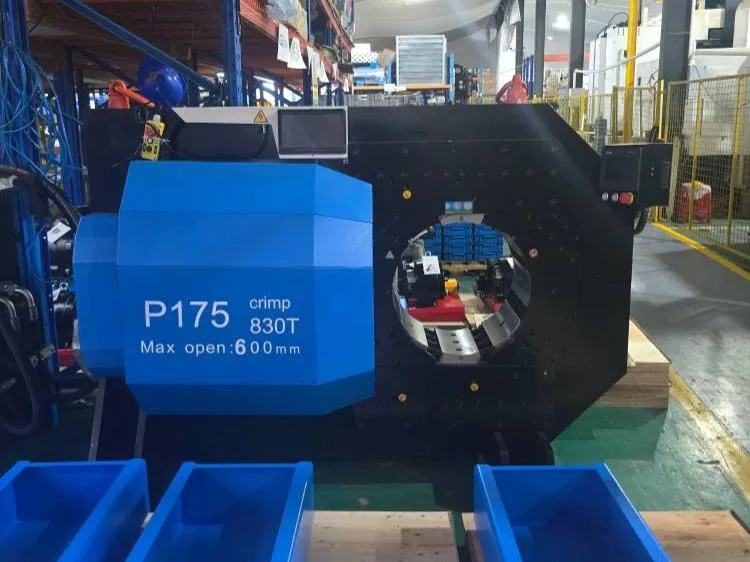 TRC P175 830-ton hydraulic hose press