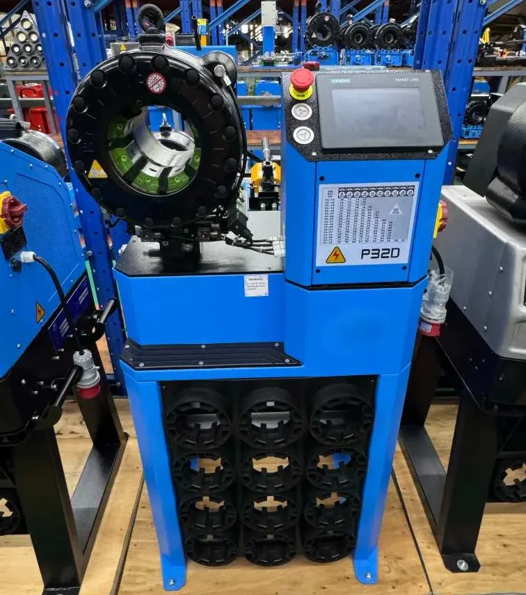 TRC P32D CNC hydraulic hose crimper