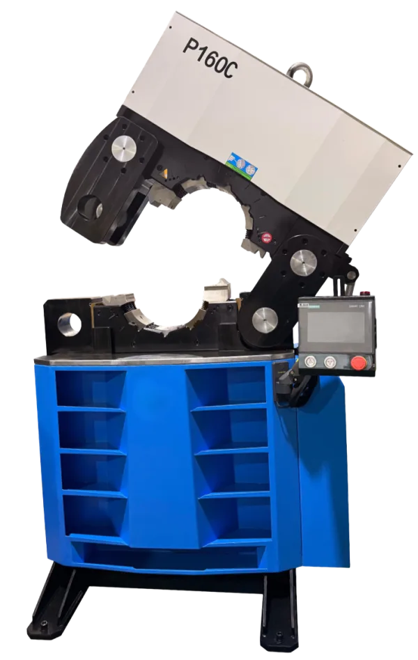 320 Ton Side Opening Hydraulic Hose Crimper P160C | TRCrimp