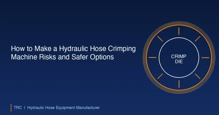 How to Make a Hydraulic Hose Crimping Machine: Risks and Safer Options